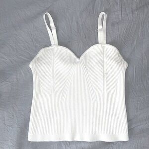 Wild Fable Brand From Target. Size Small all white color cropped top.